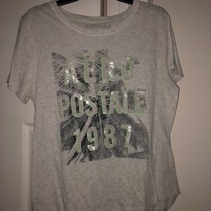 Palm tree Areopostle graphic tee